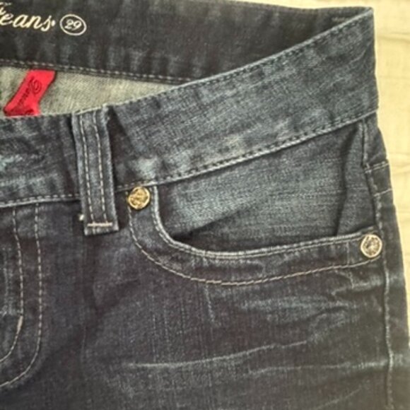 Guess Low Rise Boot Cut Jeans - Picture 9 of 11